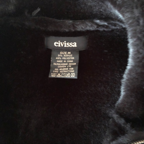Vintage Eivissa Faux Suede Jacket Size M - Picture 5 of 5